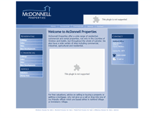 Tablet Screenshot of mcdonnellproperties.com